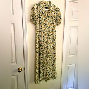 Urban Outfitters Floral Maxi 90’s Dress